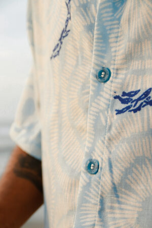 CAMISA ARARRAYA AZUL